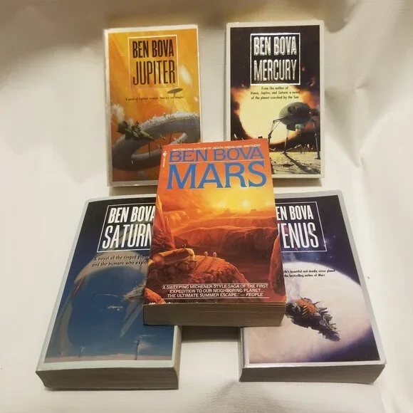 For fans of "The Ark" : 5 of Ben Bova's acclaimed Grand Tour scifi bks - Picture 1 of 12